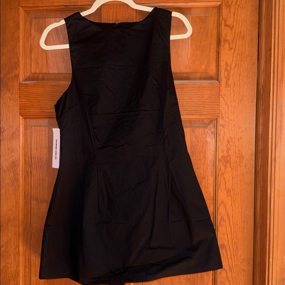 Princess Polly yumiko romper black size US 8 Black NWT